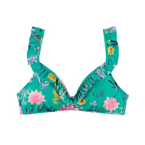 bikini oberteil grün|Essentials für Badespaß: grüne Bikinis